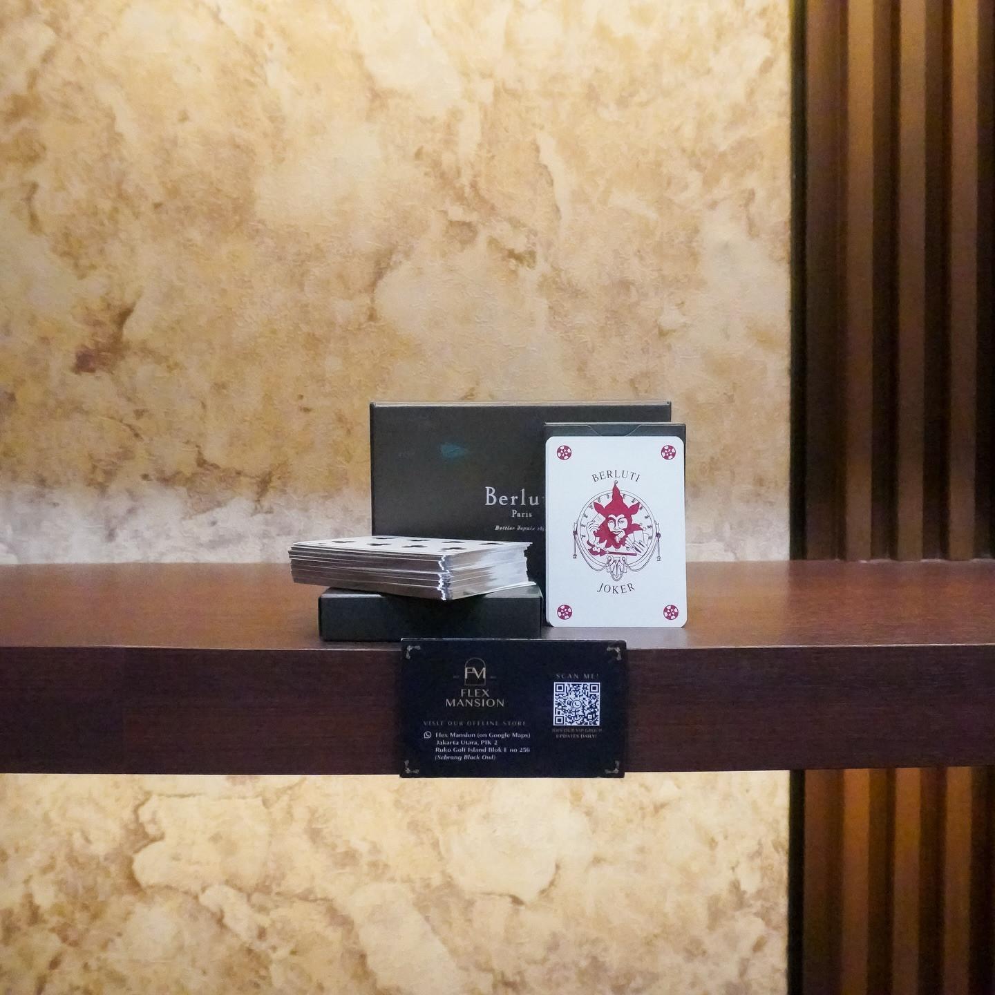 Berluti poker card (new ??