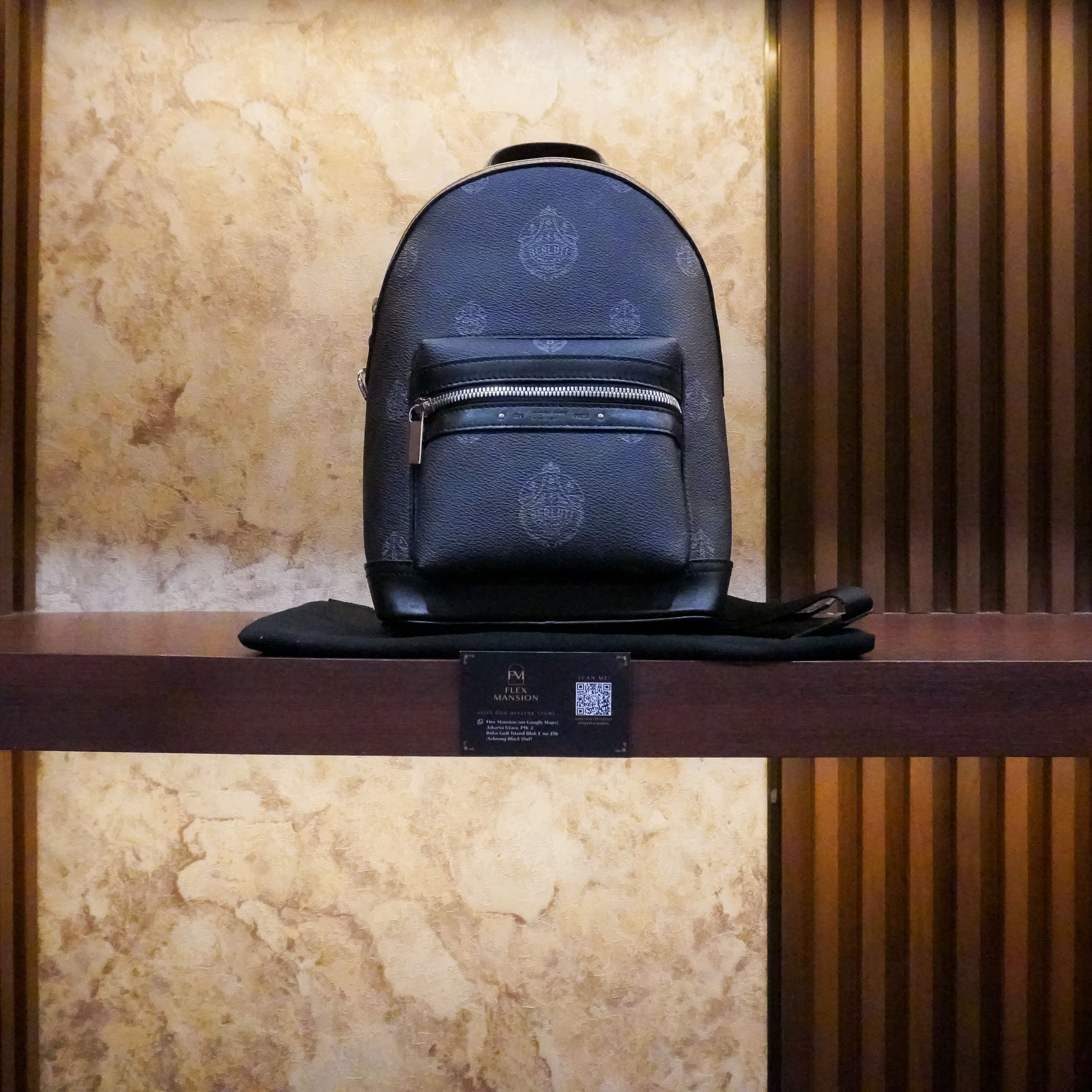 Berluti Signature Canvas Mini Backpack (new 50jt