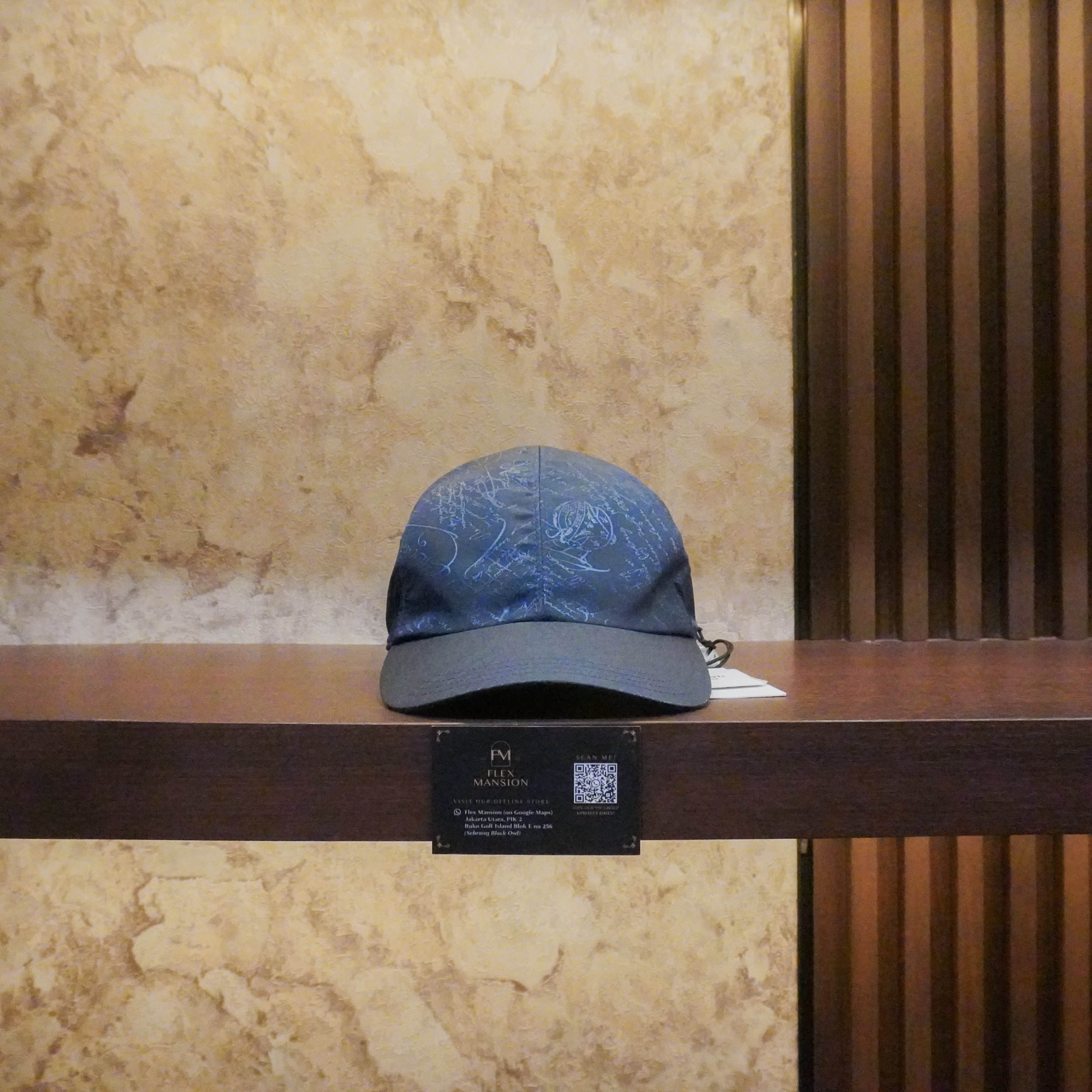 Berluti nylon scritto baseball cap (new 13jt
