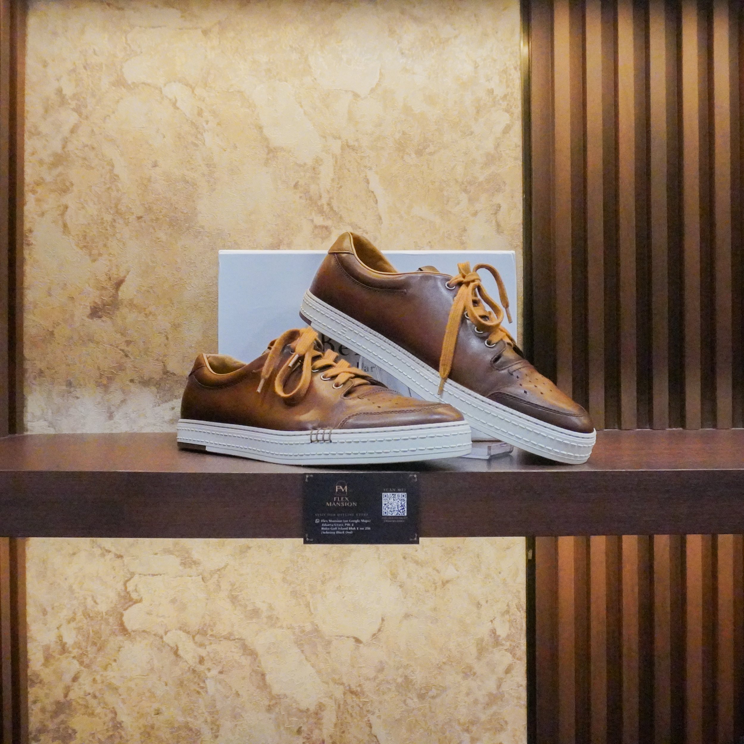 Berluti playtime leather sneakers brown (New 30jt