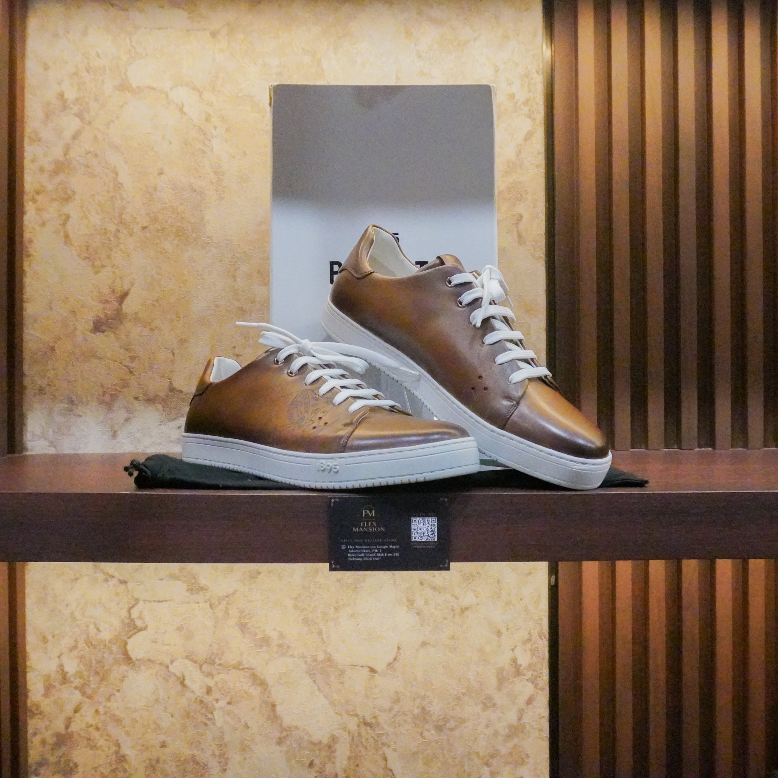 Berluti Playtime Scritto Dark Brown (New 35jt