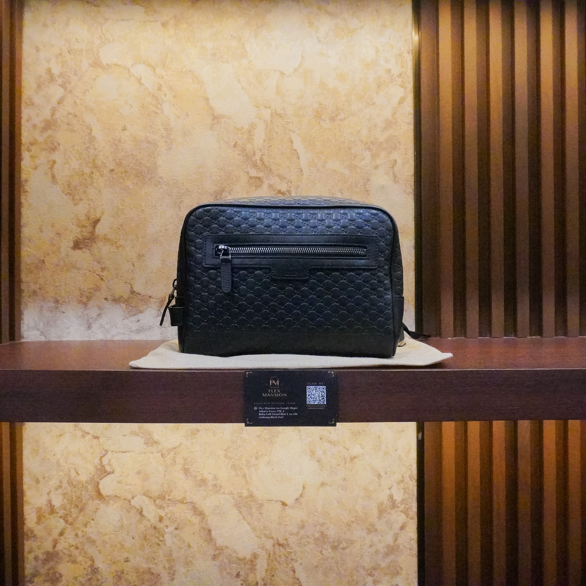 Gucci microguccisima black (new 15jt