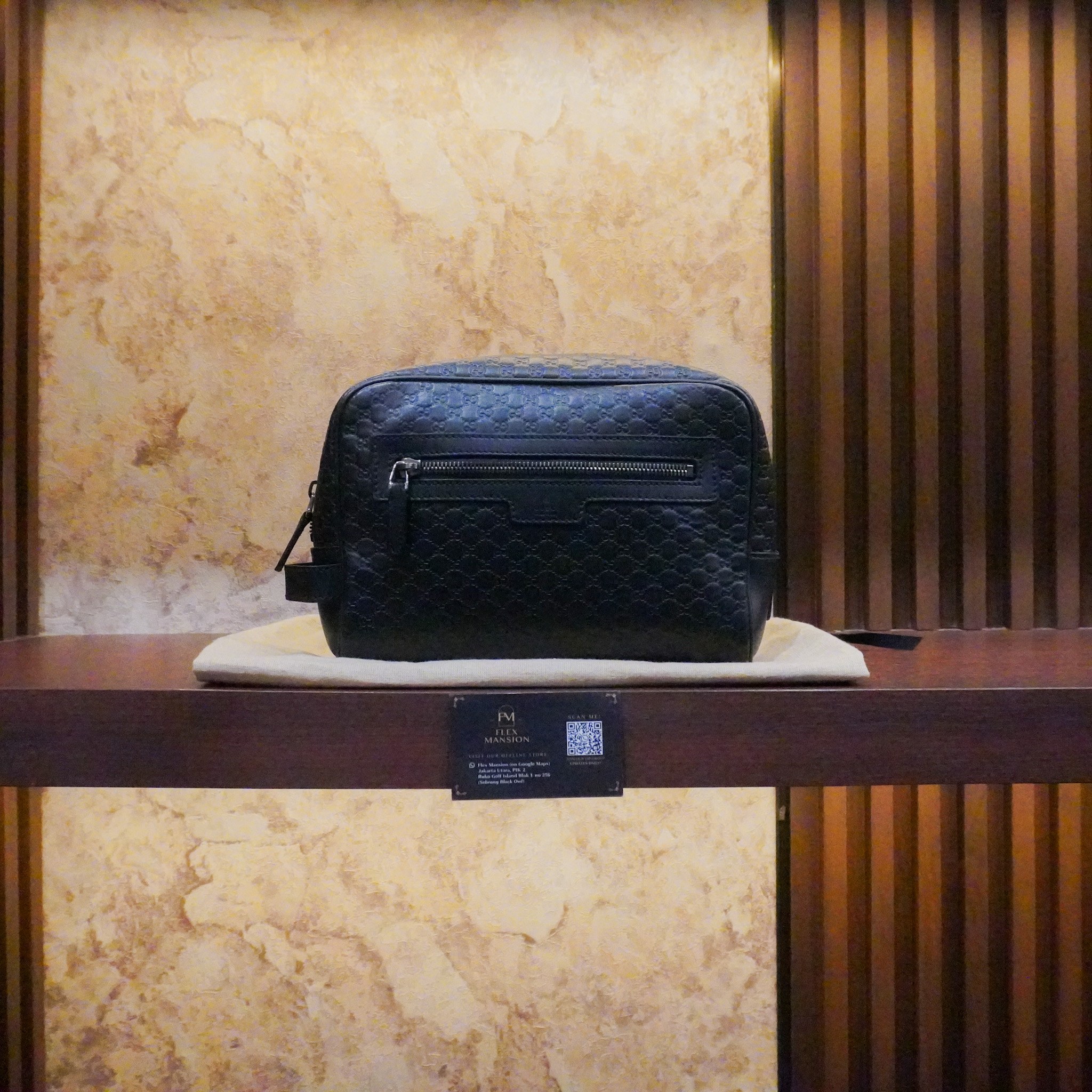 Gucci microguccisima black (new 15jt