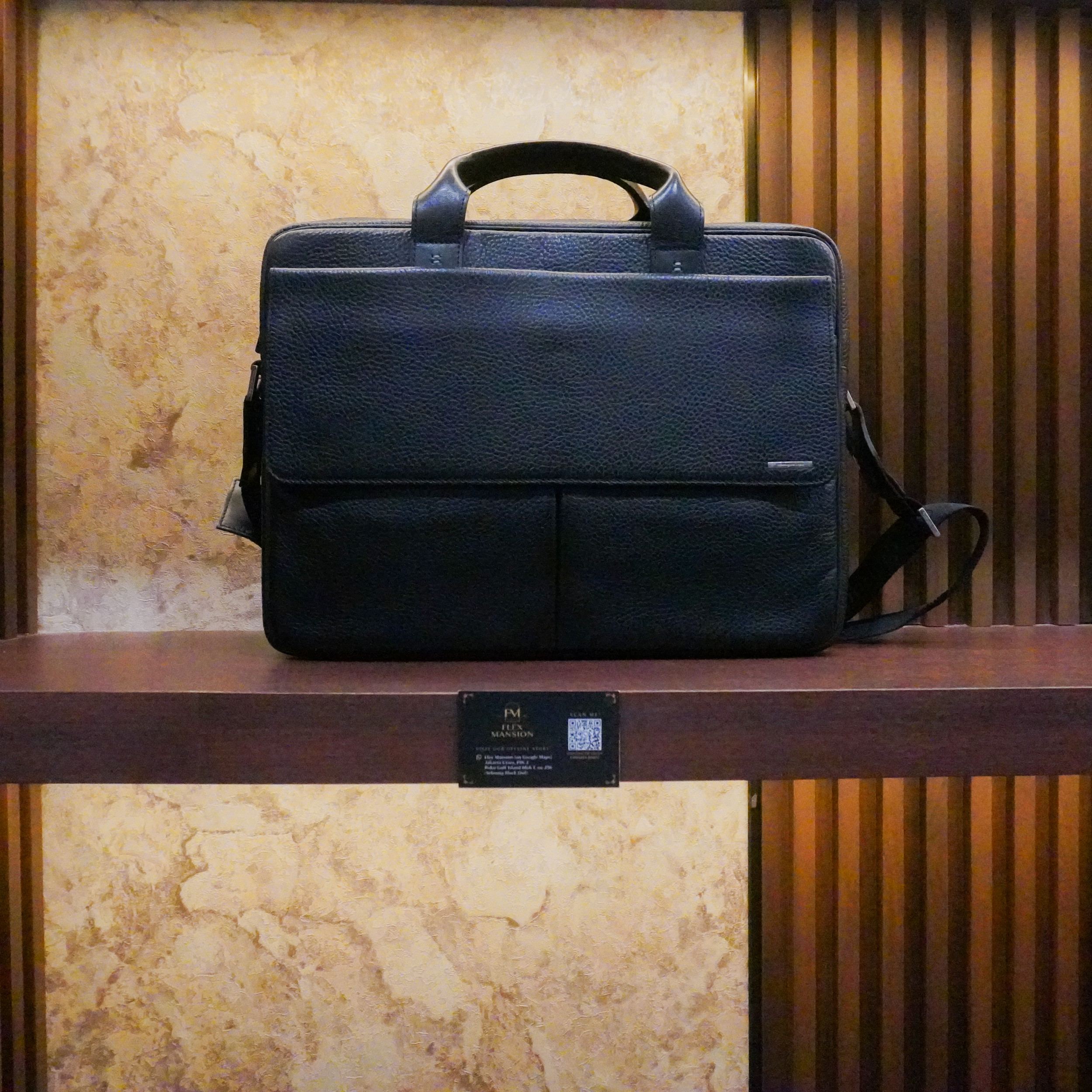 Zegna briefcase business bag (new 55jt