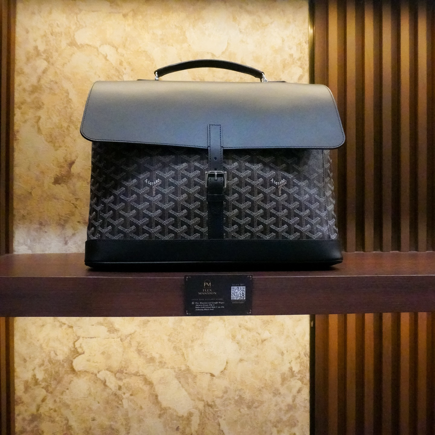 Goyard Messenger Citadin PM black (new 60jt