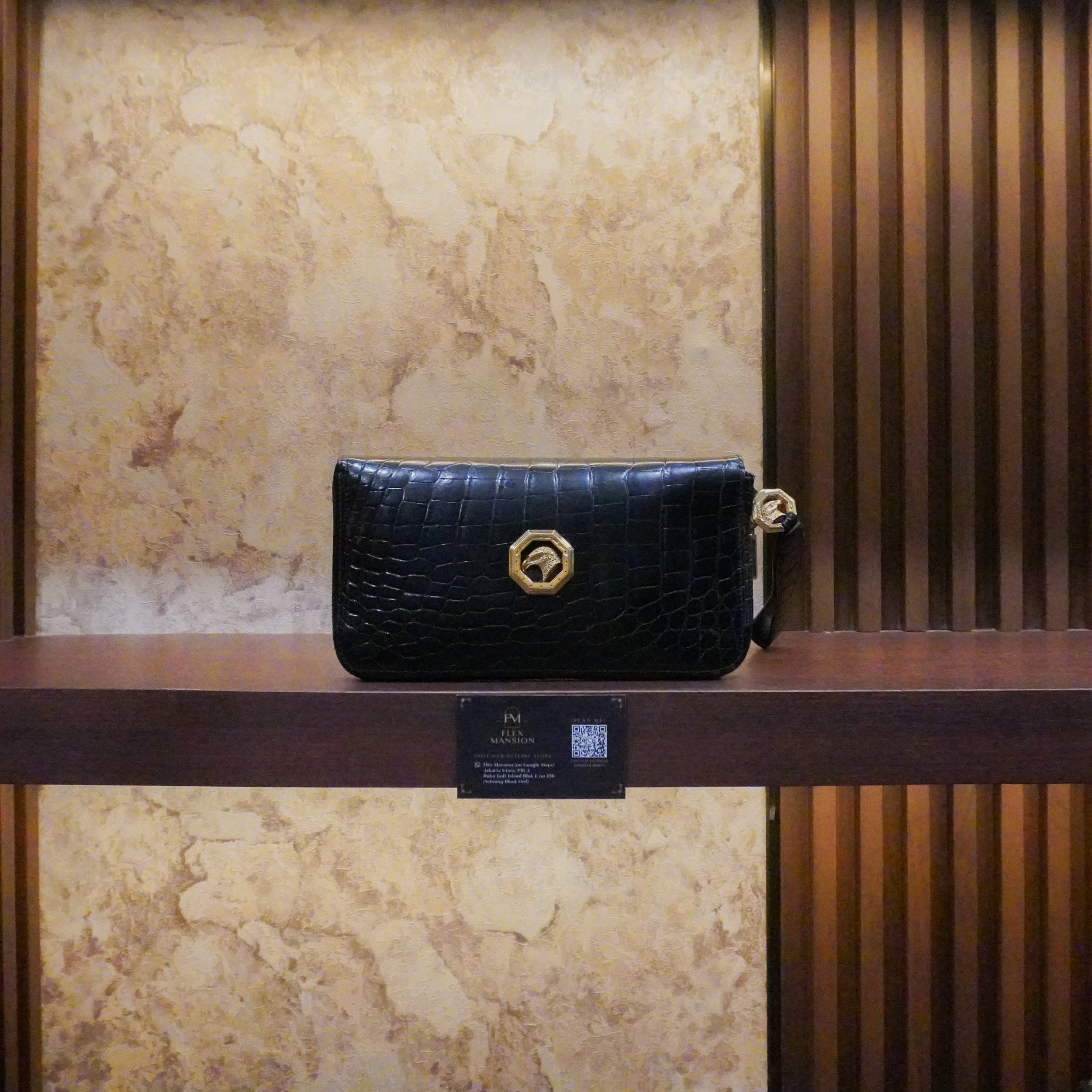 Stefano ricci hand made crocodile skin travel wallet (new 80jt