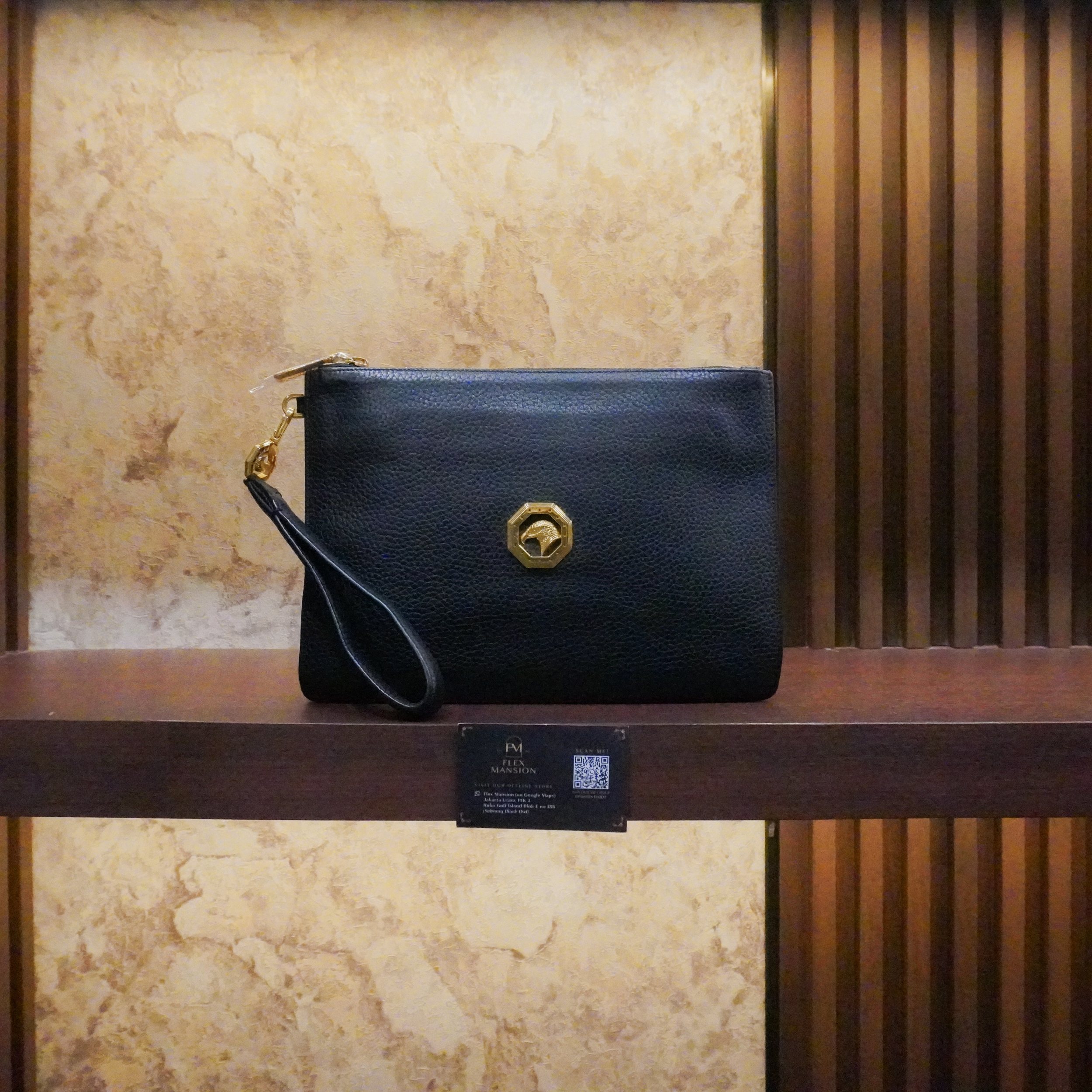 SR handmade calfskin pouch