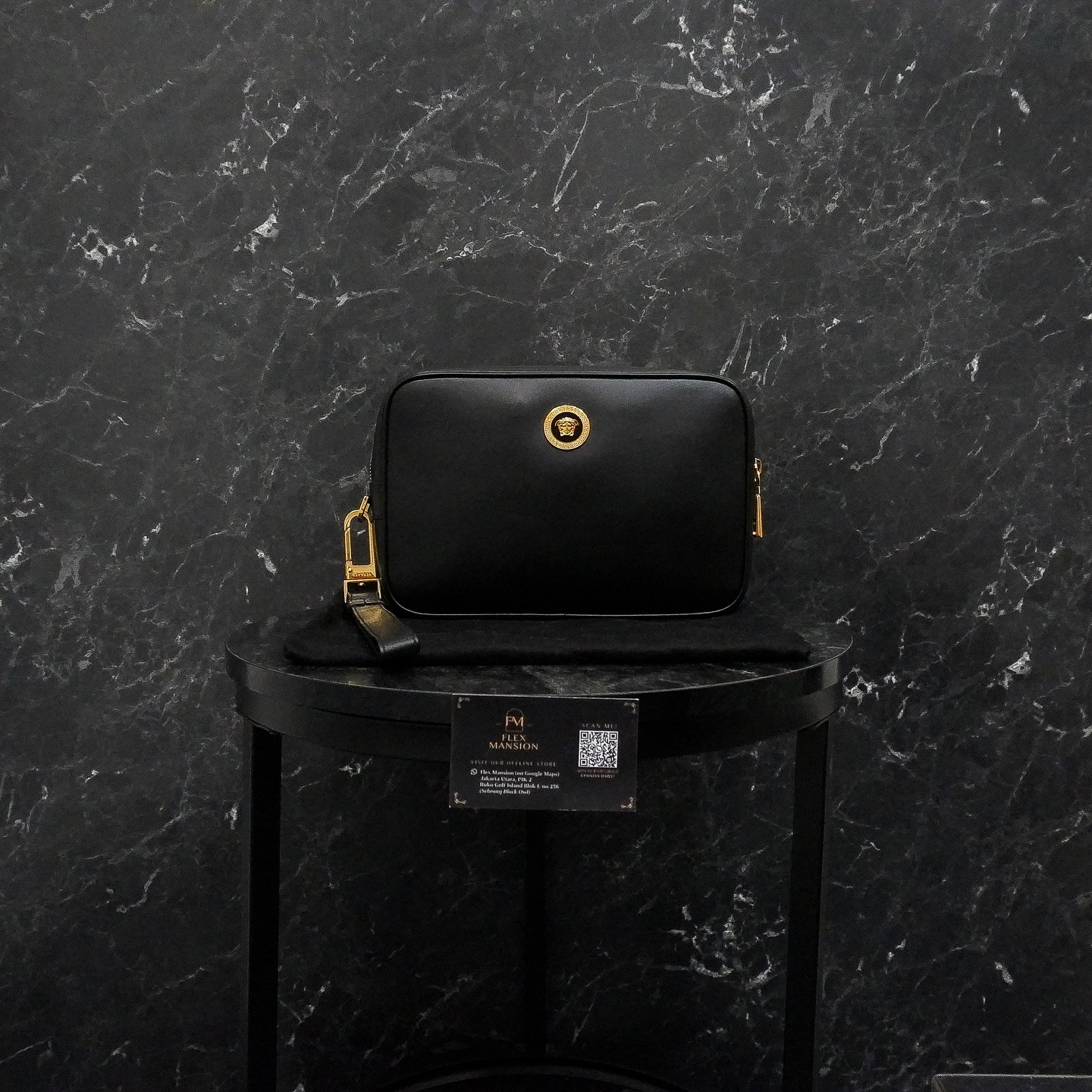 versace medusa pouch (new 16 jt